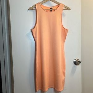 Peach dress